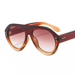 Victoria Retro Oversized Sunglasses