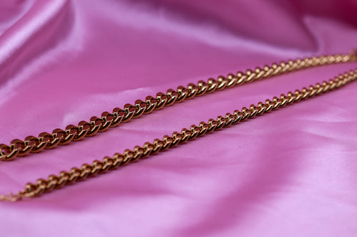 Gold Cuban Link Anklet