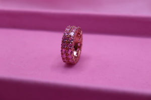 Queen Double Eternity Ring